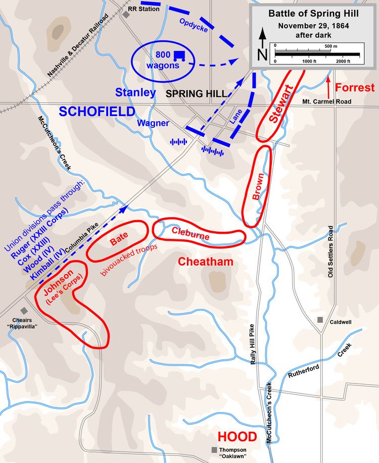 Battle of Spring Hill FileSpring Hill eveningpng Wikimedia Commons