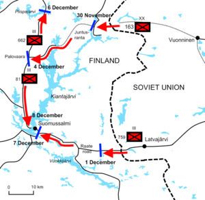 Battle of Suomussalmi Battle of Suomussalmi Wikipedia