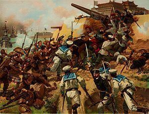 Battle of Taku Forts (1900) httpsuploadwikimediaorgwikipediacommonsthu
