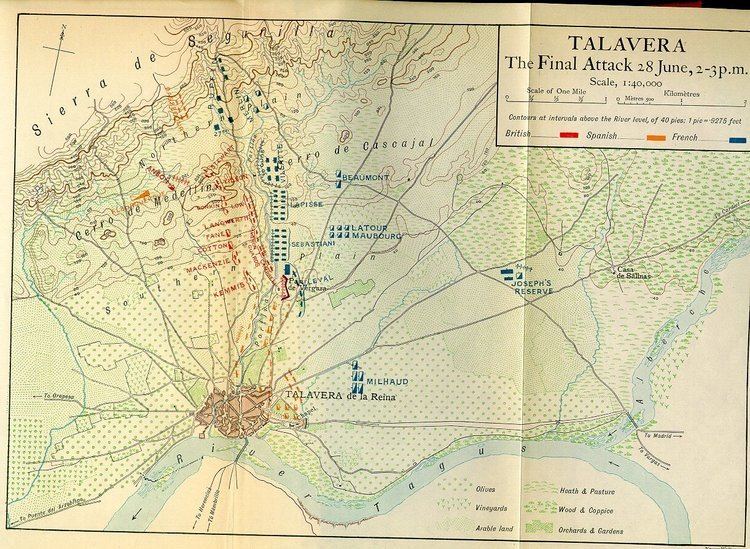 Battle of Talavera The Peninsular War The Battle of Talavera 27th28th July 1809