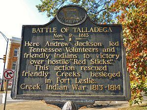 Battle of Talladega Battle of Talladega Wikipedia