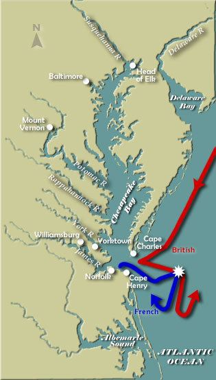 Battle of the Chesapeake Battle of the Capes