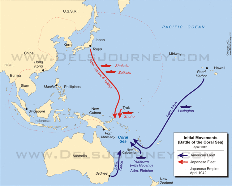 Battle of the Coral Sea The Battle of the Coral Sea