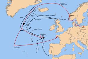 Battle of the Denmark Strait httpsuploadwikimediaorgwikipediacommonsthu