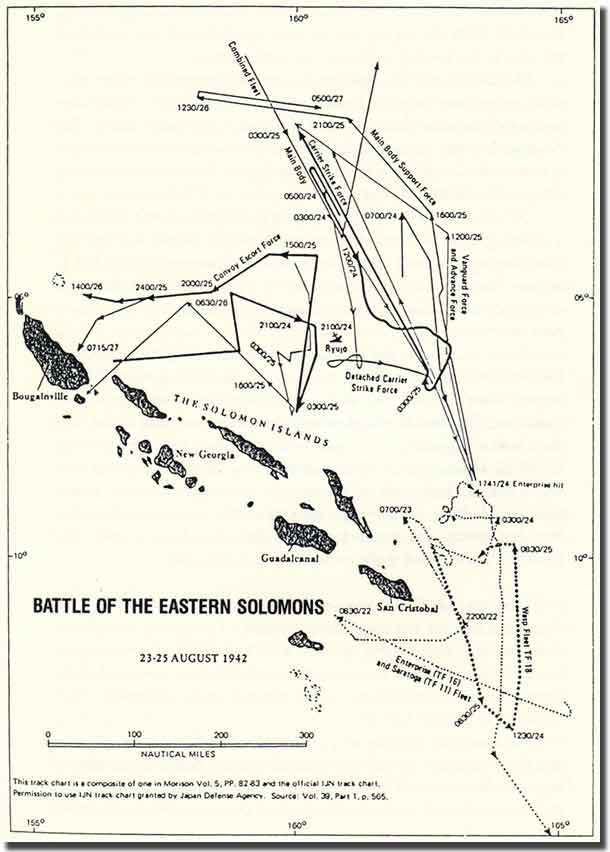 Battle of the Eastern Solomons Ahoy Mac39s Web LogNaval Battles in the Solomon Islands over