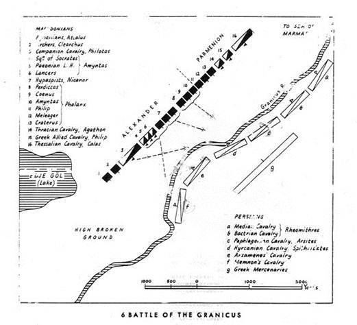 Battle of the Granicus Battle of the Granicus River 334 BC