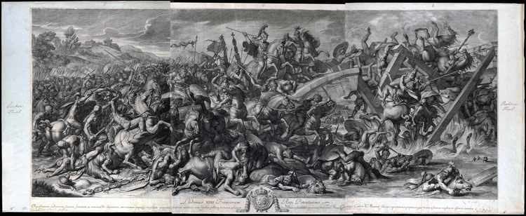 Battle of the Milvian Bridge FileBattle at the Milvian Bridge Grard Audran after Charles Le
