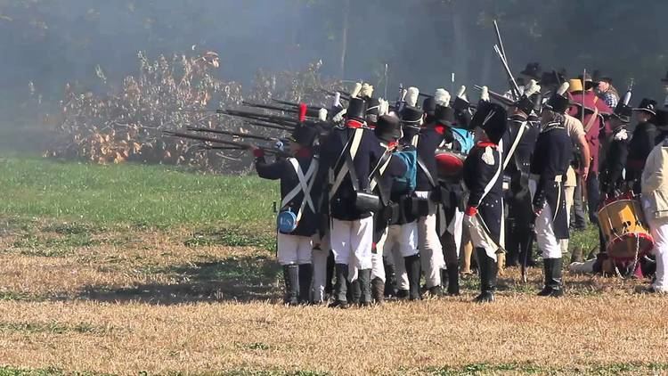 Battle of the Mississinewa Mississinewa 1812 Battle Reenactment YouTube
