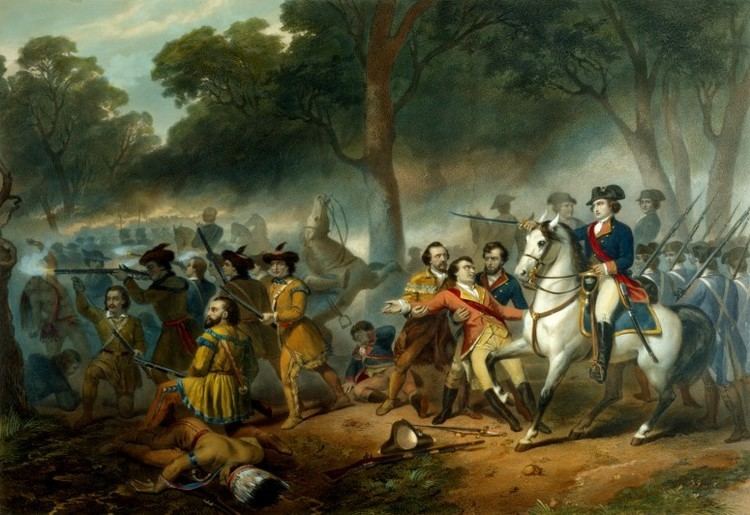 Battle of the Monongahela Battle of the Monongahela George Washington39s Mount Vernon
