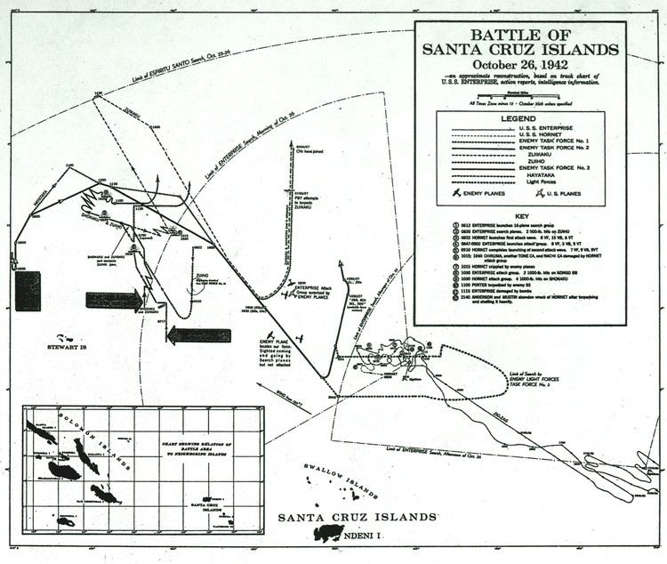 Battle of the Santa Cruz Islands ibiblioorghyperwarUSNUSNCNSantaCruzmapsUSN