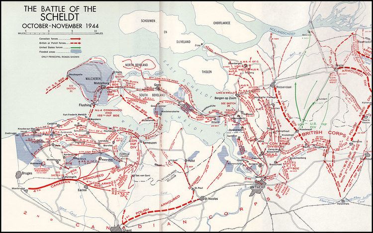 Battle of the Scheldt Battle of the Scheldt Canadian Battlefield Tours