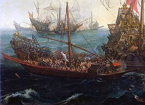 Battle of the Strait of Gibraltar (1591) httpsuploadwikimediaorgwikipediacommonsthu