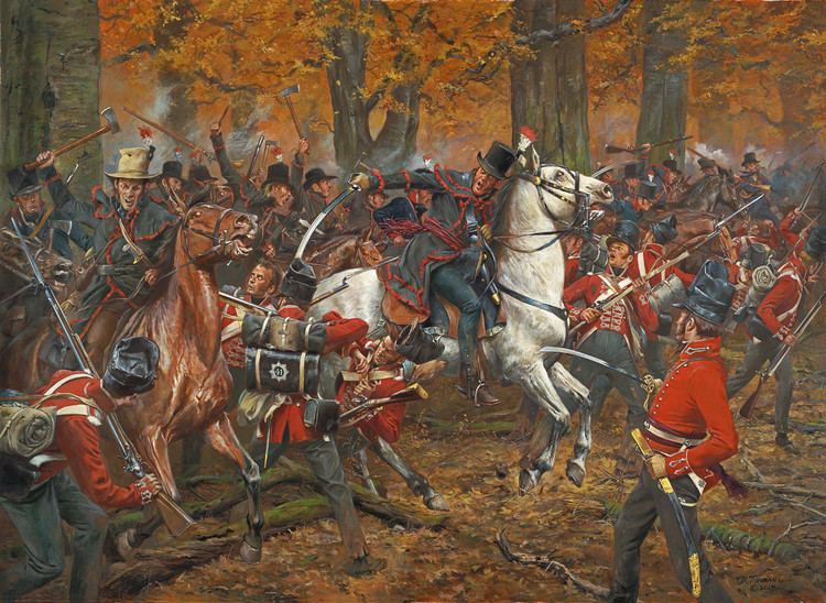 Battle of the Thames The Battle of the Thames October 5 1813quot American mounted troops