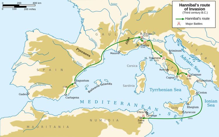 Battle of Ticinus Battle of Ticinus Wikipedia the free encyclopedia