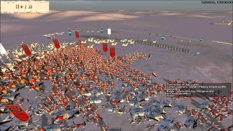 Battle of Tigranocerta Rome Total War Online Battle 2072 Tigranocerta Historical YouTube