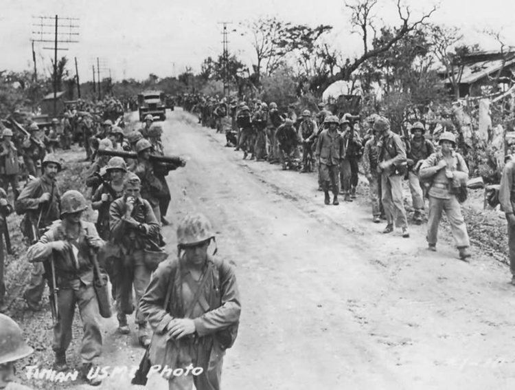 Battle of Tinian Tinian 1944 Mariana Islands World War Photos