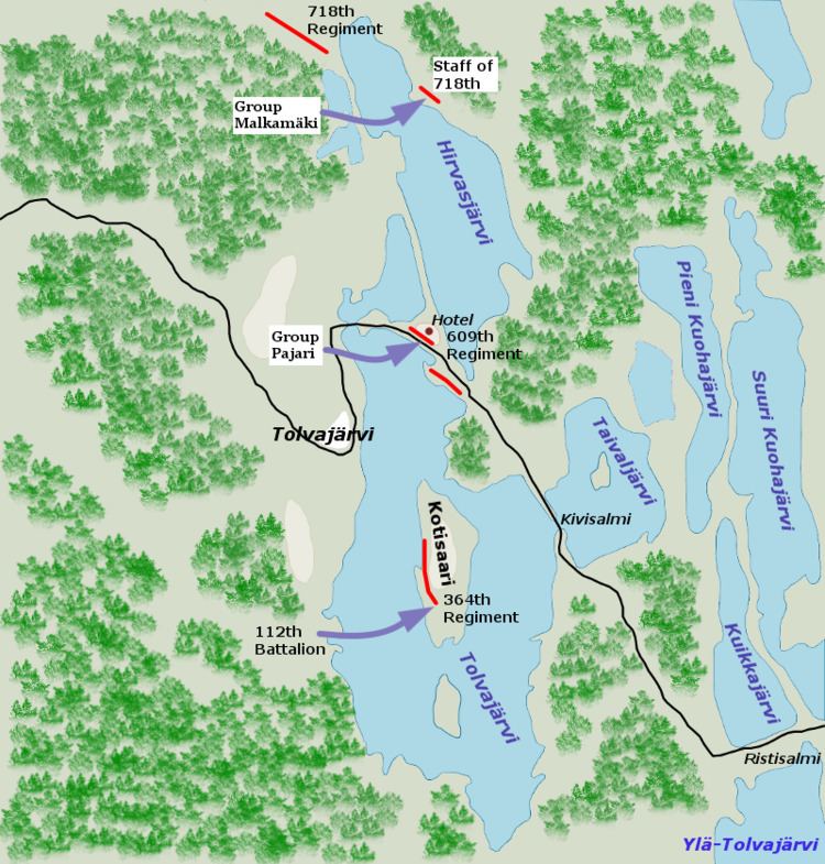Battle of Tolvajärvi FileTolvajarvi battlepng Wikimedia Commons