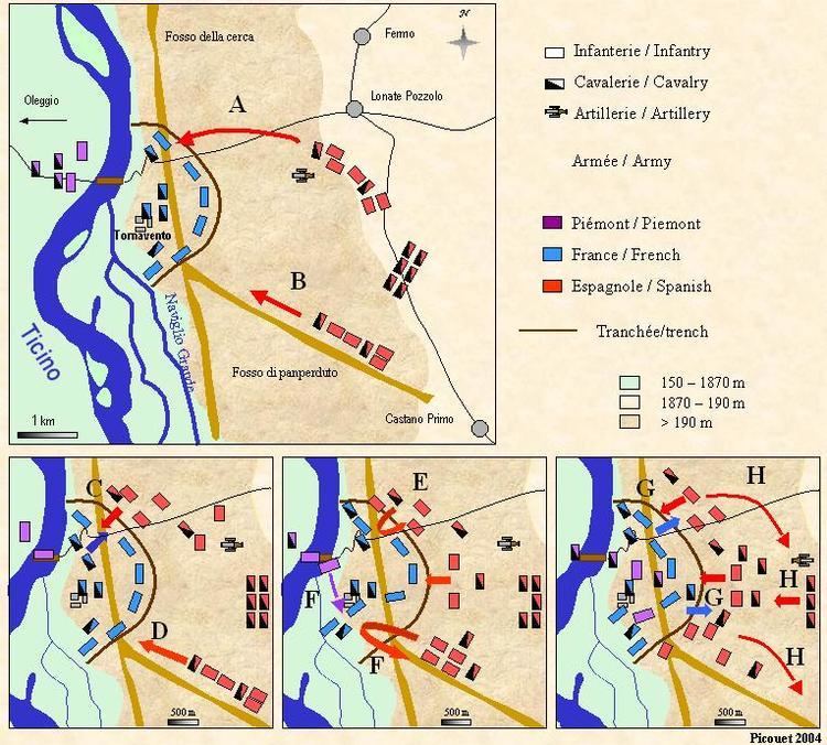 Battle of Tornavento wwwoocitiesorgaow1617Tornaventojpg