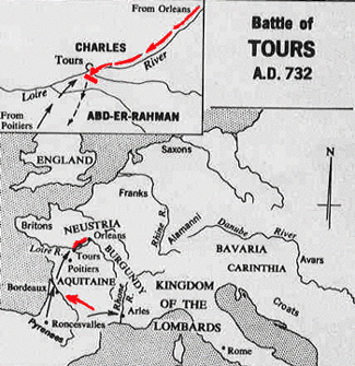 Battle of Tours Battle of Tours 732