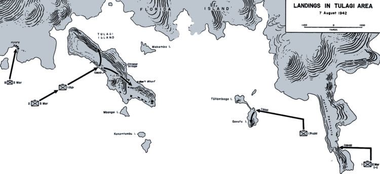 Battle of Tulagi and Gavutu–Tanambogo Tulagi US Marine Raiders Association amp Foundation