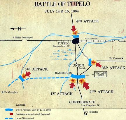 Battle of Tupelo Tupelo National Battlefield Tupelo Mississippi