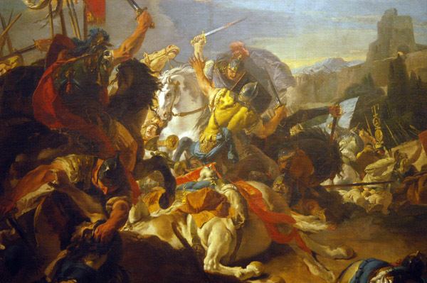 Battle of Vercellae The Battle of Vercellae or Battle of the Raudine Plain in 101 BC