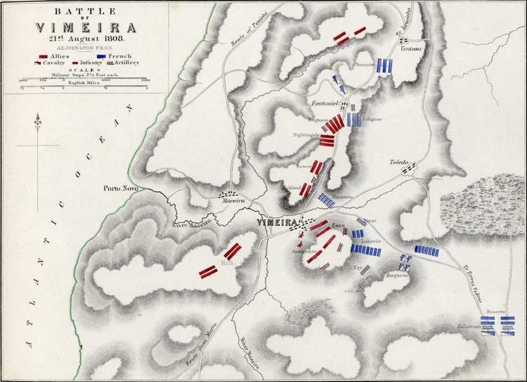 Battle of Vimeiro PENINSULAR WAR 18071814 1808