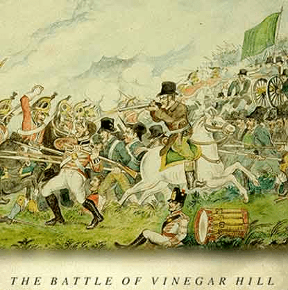 Battle of Vinegar Hill Collapse