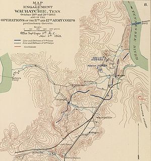 Battle of Wauhatchie httpsuploadwikimediaorgwikipediacommonsthu