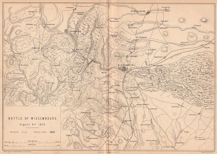 Battle of Wissembourg (1870) FRANCOPRUSSIAN WAR Battle of Wissembourg 1870Bergzabern
