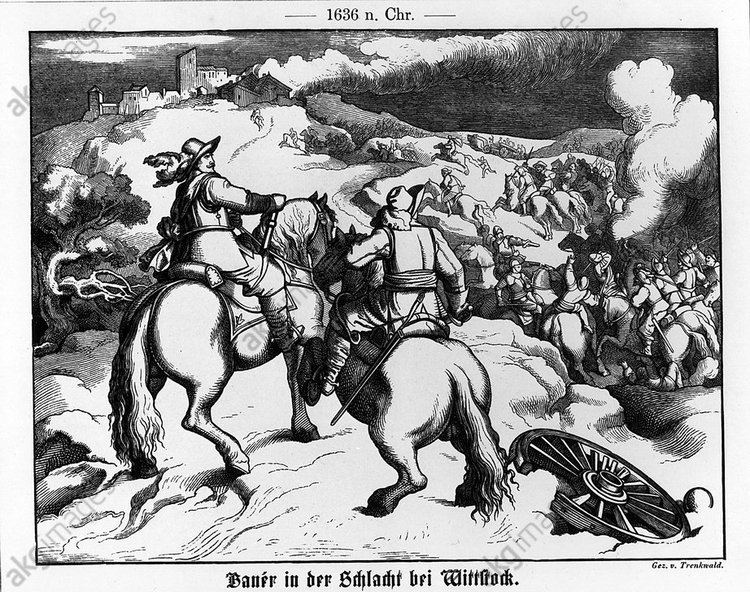Battle of Wittstock akgimages Baner in the battle near Wittstock