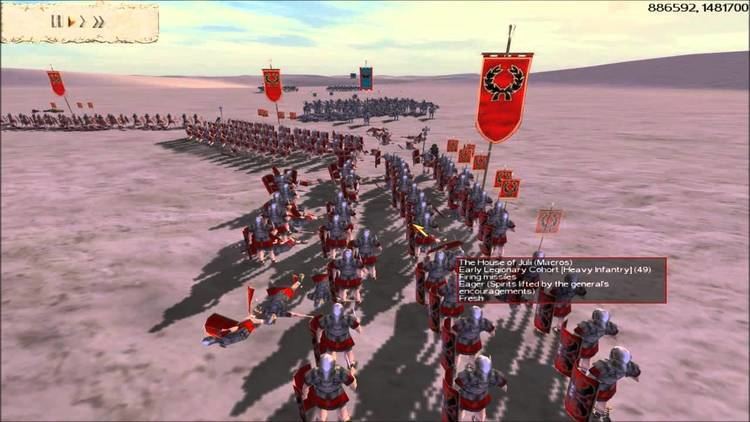 Battle of Zela Rome Total War Online Battle 2086 Zela 46 BC reverse YouTube