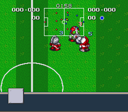 Battle Soccer: Field no Hasha Battle Soccer Field no Hasha SNES Super Nintendo Game by