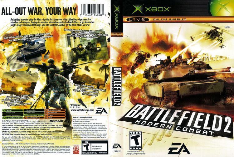 Battlefield 2: Modern Combat Battlefield 2 Modern Combat Cover Download Microsoft Xbox Covers