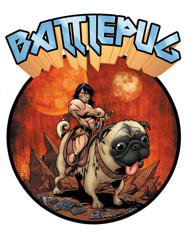 Battlepug New iFanboy TShirt BATTLEPUG by Mike Norton