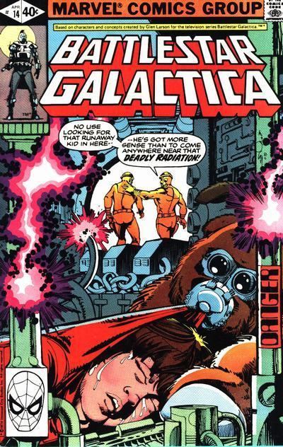 Battlestar Galactica (comics) space1970 BATTLESTAR GALACTICA 197980 Marvel Comics Cover