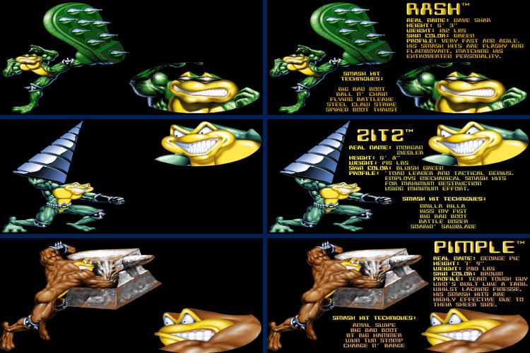 Battletoads Arcade Arcade Battletoads Toad Portraits The Spriters Resource
