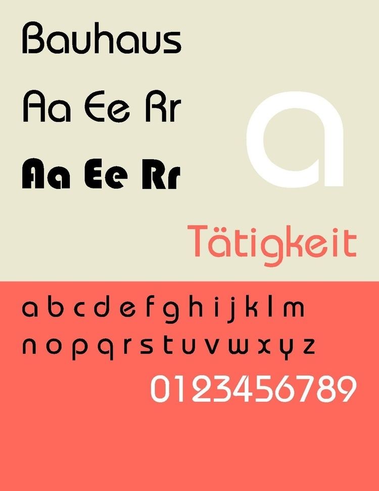 Bauhaus (typeface)