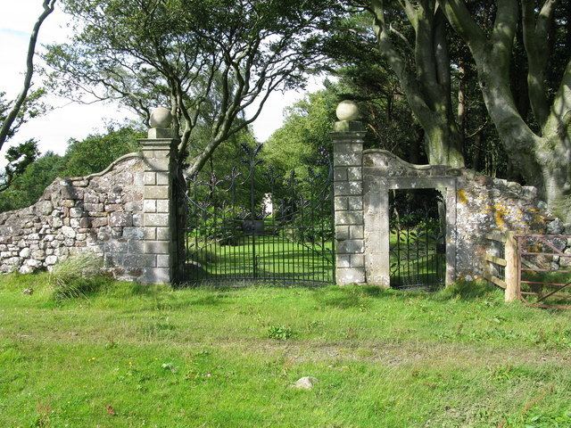 Bavelaw Castle Bavelaw Castle Gates G Laird Geograph Britain and Ireland