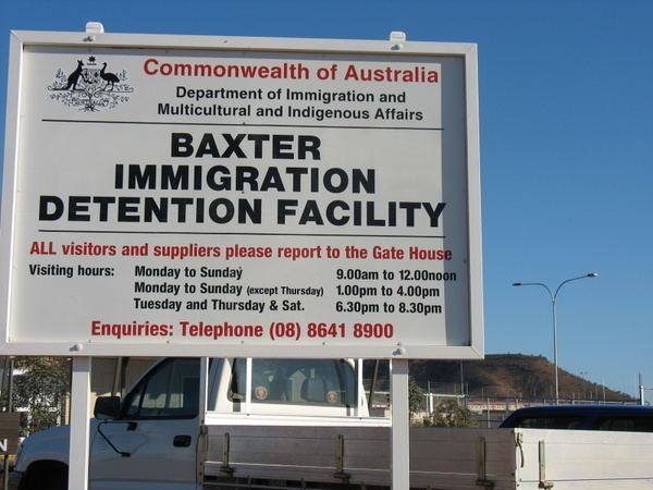 Baxter Immigration Reception and Processing Centre