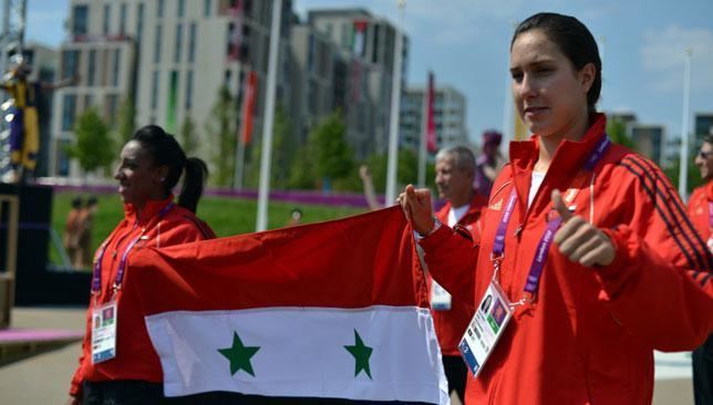 Bayan Jumah Bayan Jumah swimming to satisfy and lift Syria at Rio 2016