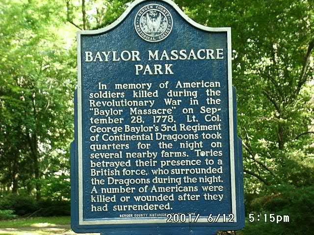 Baylor Massacre Baylor Massacre Images Video Information