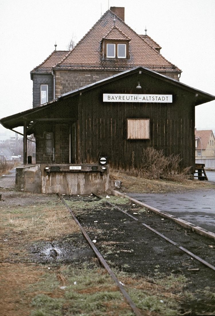 Bayreuth Altstadt–Kulmbach railway