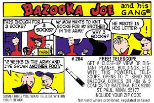 Bazooka Joe httpsuploadwikimediaorgwikipediaenbbcBaz