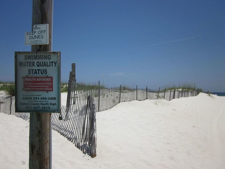 Beach advisory