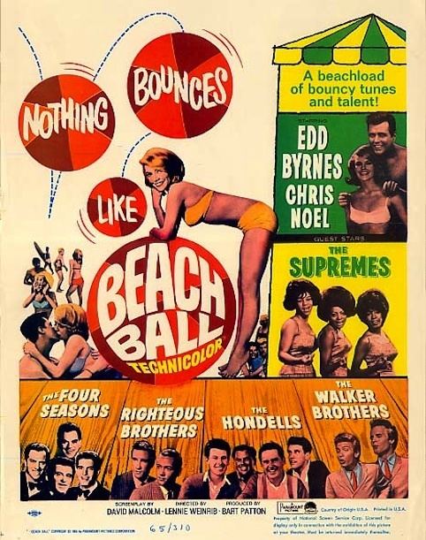 Beach Ball (film) BEACH BALL DVD MOVIE 1965 Supremes Hondells 4 Seasons BEACH BALL