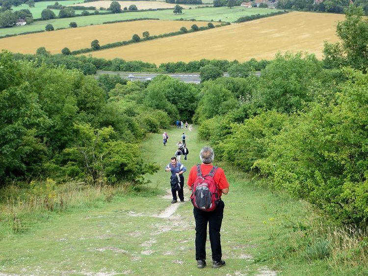 Beacon Hill, Burghclere, Hampshire Scrap Book Berkshire Weekend Walkers