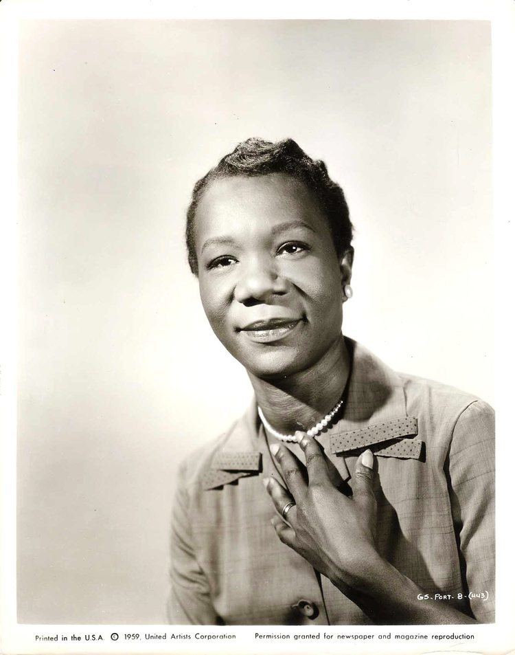 Beah Richards BEAH RICHARDS in quotTake a Giant Stepquot Original Vintage