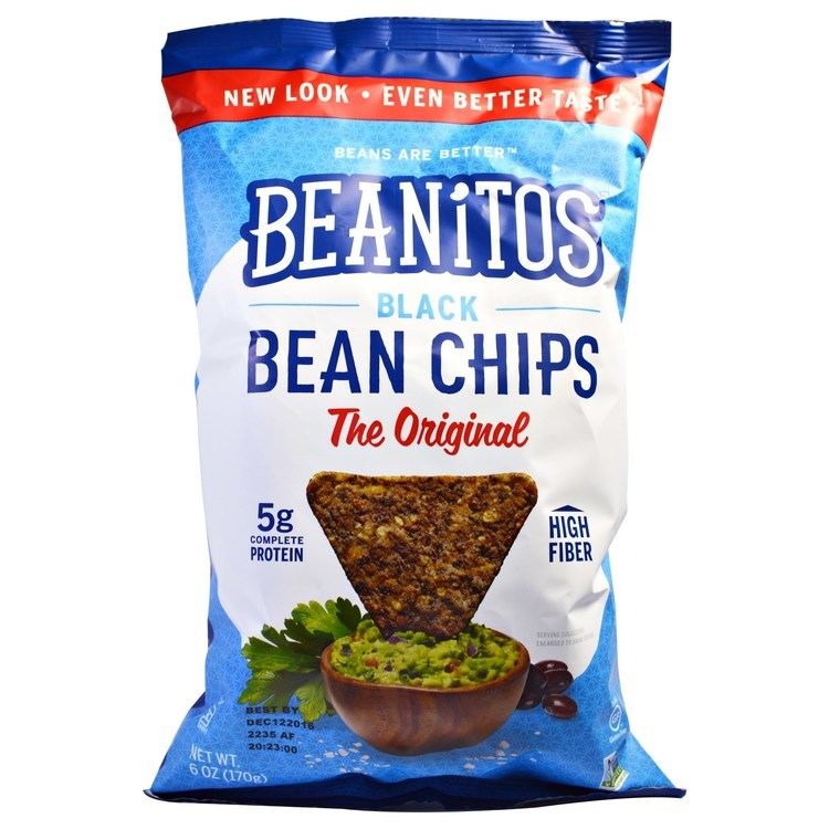 Bean chips Beanitos Black Bean Chips The Original 6 oz 170 g iHerbcom