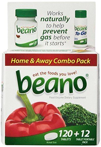 Beano (dietary supplement) Amazoncom Beano Food Enzyme Dietary Supplement Tablets 100Count